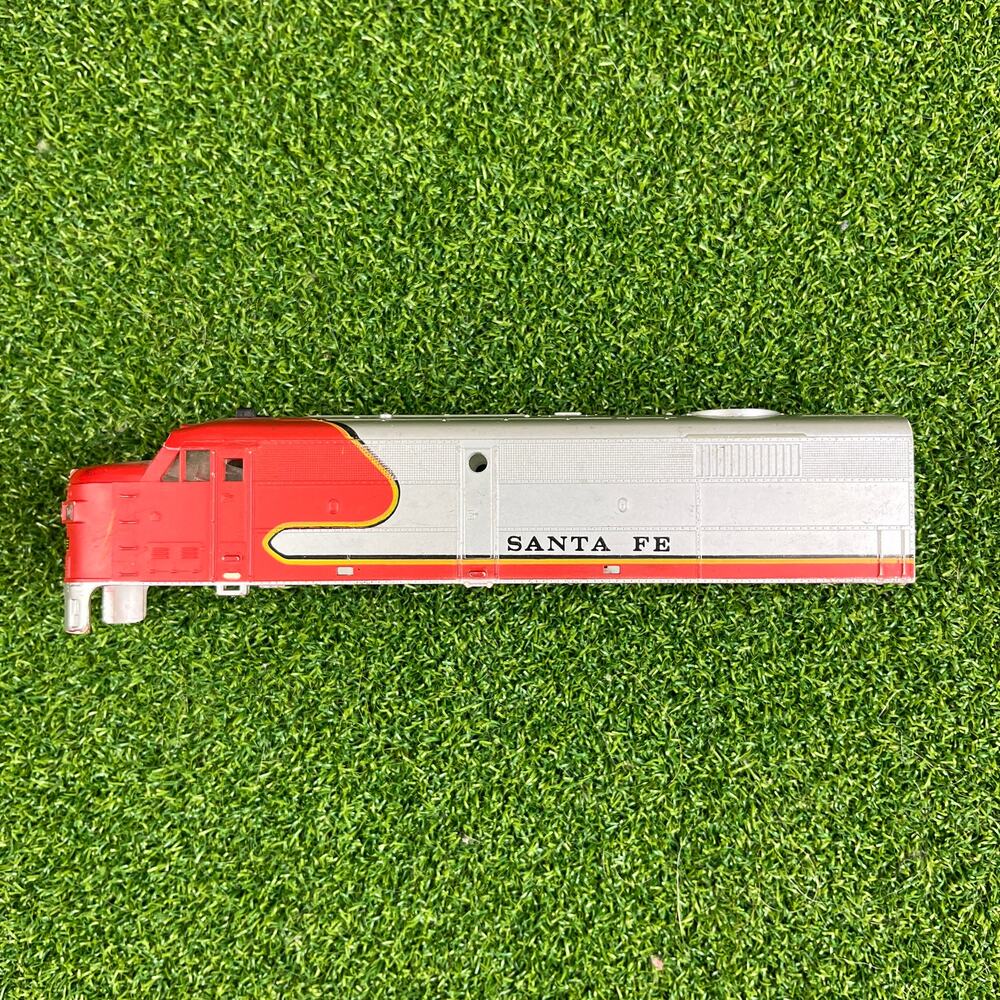 Vintage Model Power HO Scale Santa Fe F3 Diesel Locomotive Shell